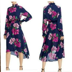 Nanette Lepore NWT long sleeve high low dress